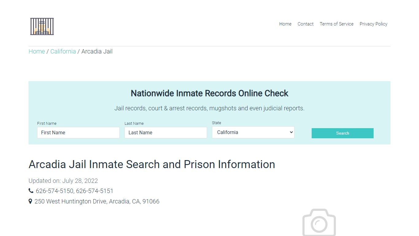 Arcadia Jail Inmate Search and Prison Information - Shoshone County, Idaho